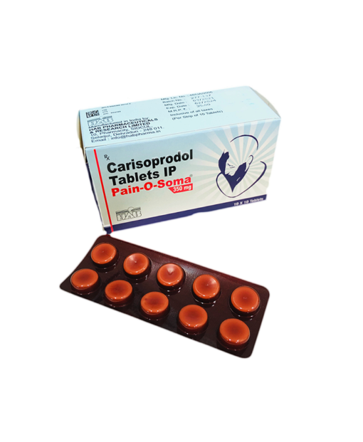 Carisoprodol Tablets IP 350mg – Effective Pain Relief at Doctor Fox