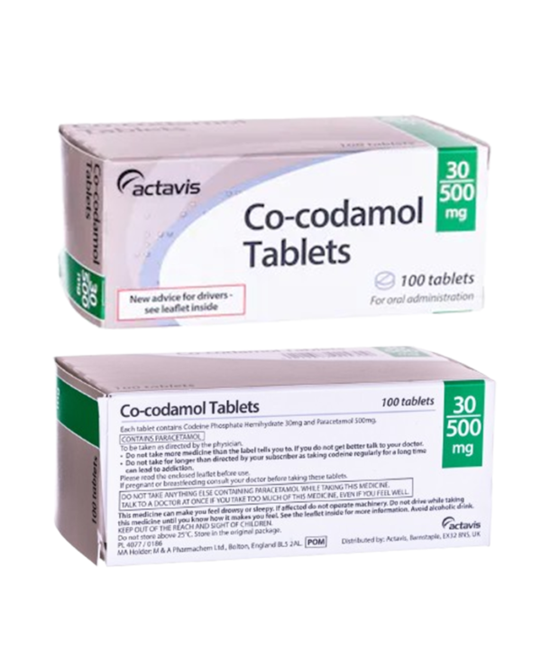 Co-codamol Tablets 30-500 mg